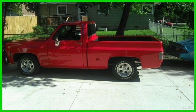 1975 Red Chevrolet Other Pickups Pickup Truck