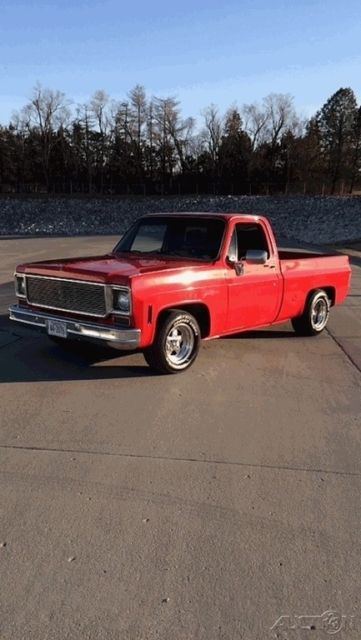1975 Red Chevrolet Other Pickups Pickup Truck