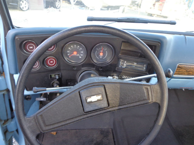 1975 Skyline Blue Chevrolet C-10 Standard Cab Pickup