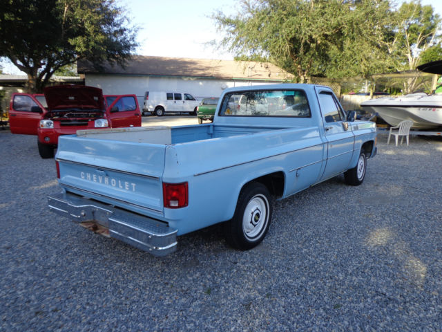 1975 Skyline Blue Chevrolet C-10 Standard Cab Pickup