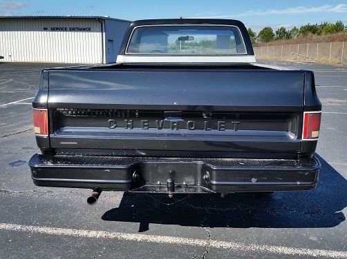 1975 Black Chevrolet C-10 --