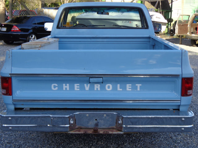 1975 Skyline Blue Chevrolet C-10 Standard Cab Pickup