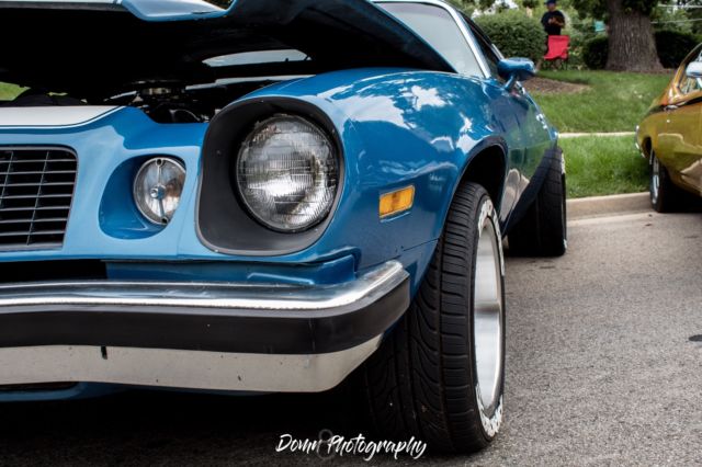 1975 Blue Chevrolet Camaro Fastback