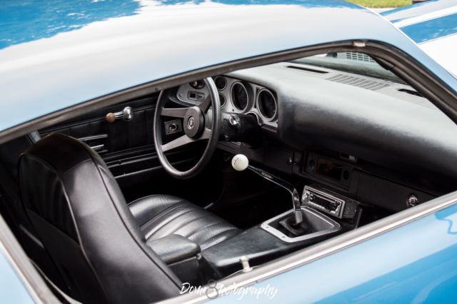 1975 Blue Chevrolet Camaro Fastback