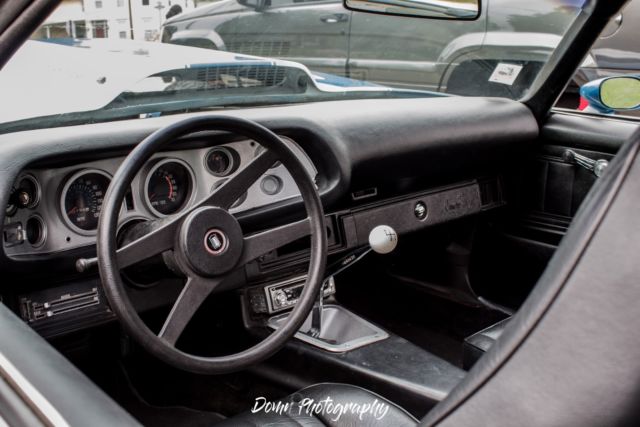 1975 Blue Chevrolet Camaro Fastback