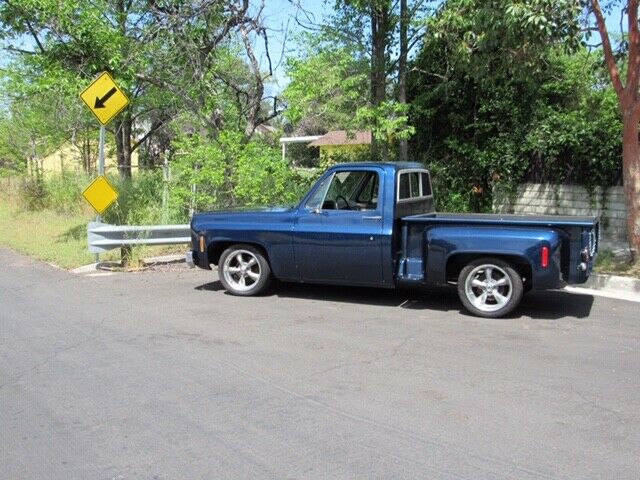 1975 Blue Chevrolet C-10