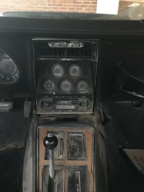 1975 Black Chevrolet Corvette T Top