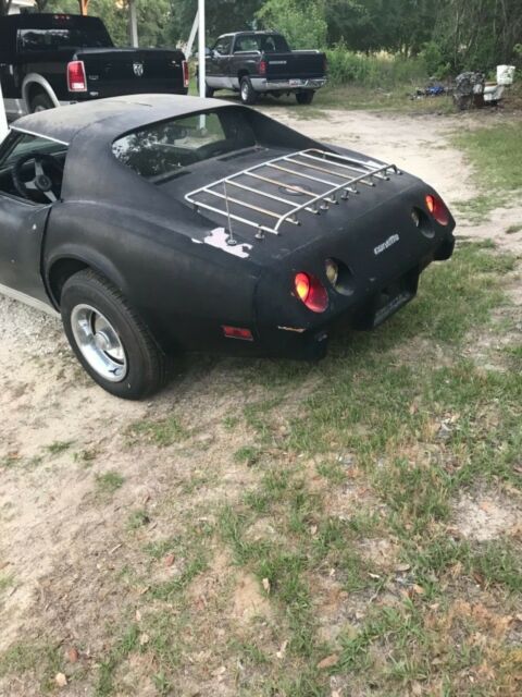 1975 Black Chevrolet Corvette T Top