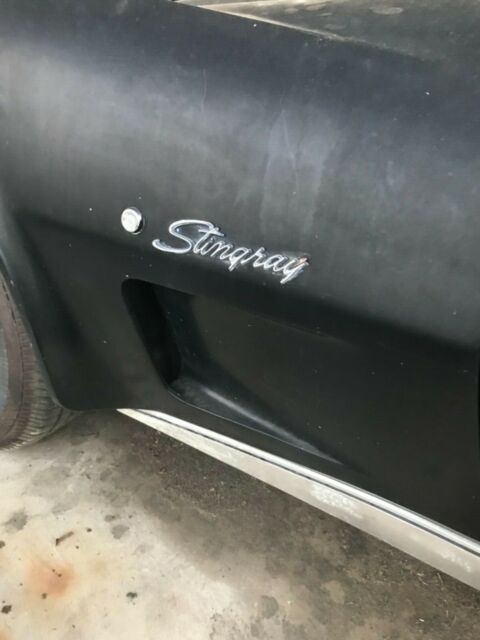 1975 Black Chevrolet Corvette T Top