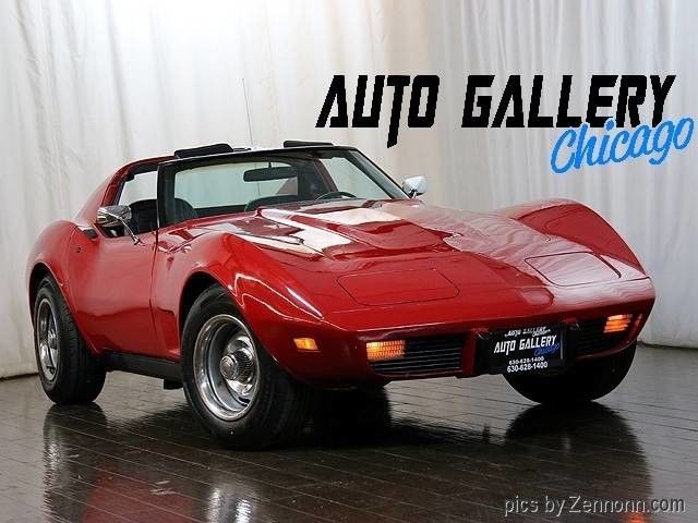 1975 Red Chevrolet Corvette Coupe