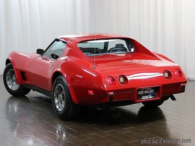 1975 Red Chevrolet Corvette Coupe