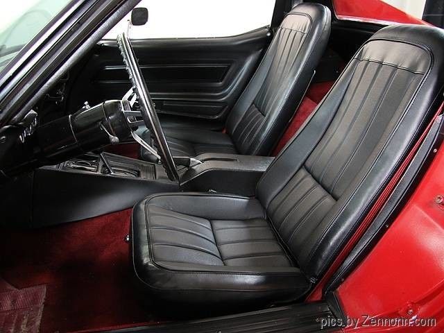 1975 Red Chevrolet Corvette Coupe