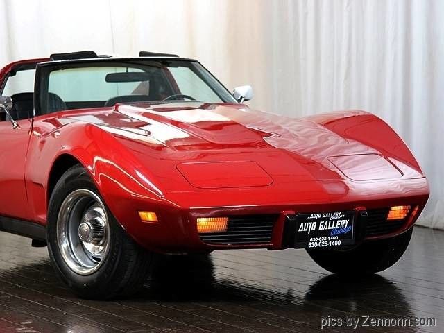 1975 Red Chevrolet Corvette Coupe