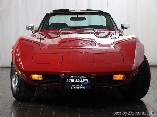 1975 Red Chevrolet Corvette Coupe