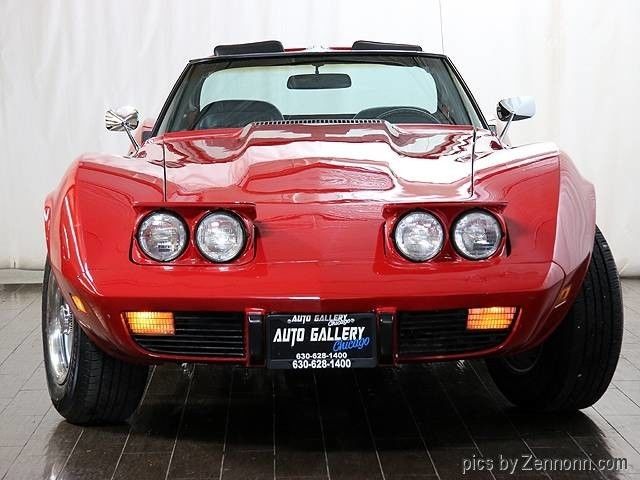 1975 Red Chevrolet Corvette Coupe