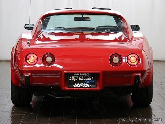 1975 Red Chevrolet Corvette Coupe