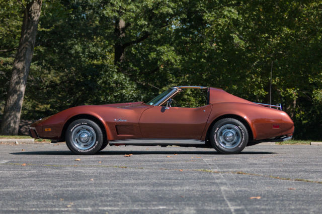 1975 Gray Chevrolet Corvette Coupe