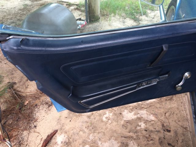 1975 Blue Chevrolet Corvette