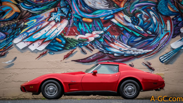 1975 Red Chevrolet Corvette Coupe