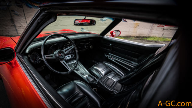 1975 Red Chevrolet Corvette Coupe