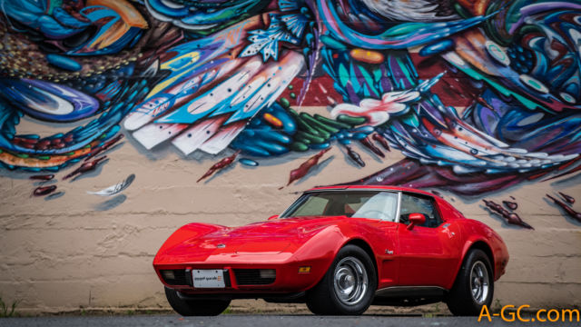 1975 Red Chevrolet Corvette Coupe