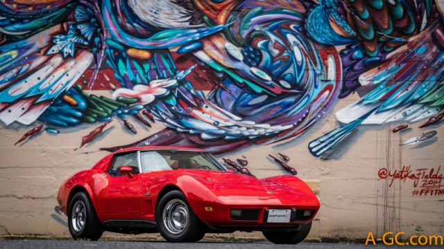 1975 Red Chevrolet Corvette Coupe