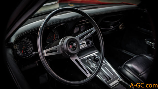 1975 Red Chevrolet Corvette Coupe