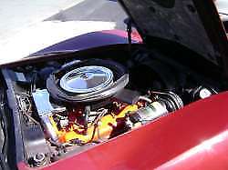 1975 Burgundy Chevrolet Corvette