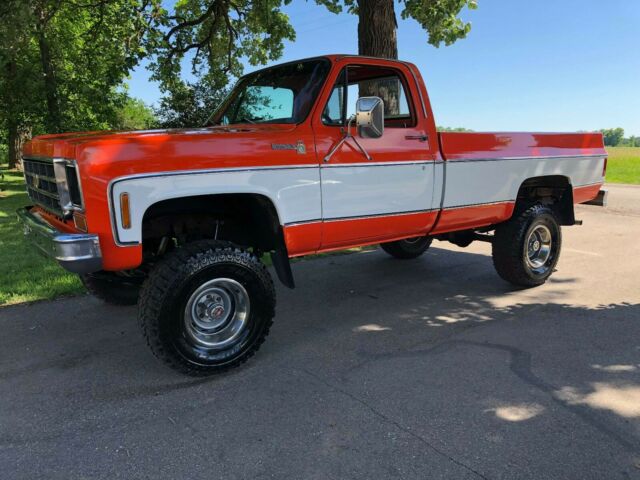 1975 Orange Chevrolet Other Pickups Standard Cab Pickup