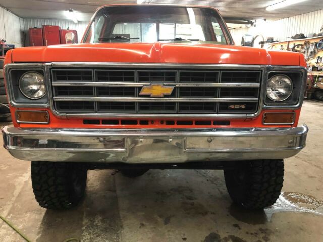 1975 Orange Chevrolet Other Pickups Standard Cab Pickup