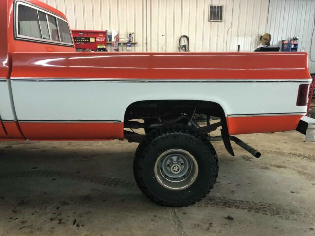 1975 Orange Chevrolet Other Pickups Standard Cab Pickup