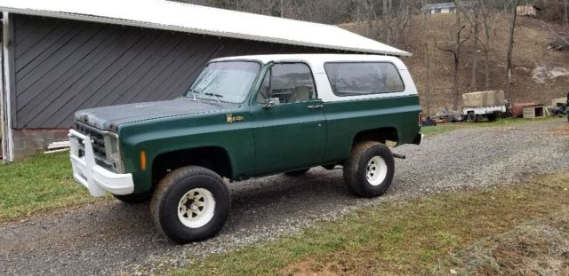 1975 Green Chevrolet Blazer SUV