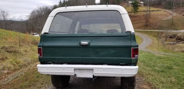 1975 Green Chevrolet Blazer SUV