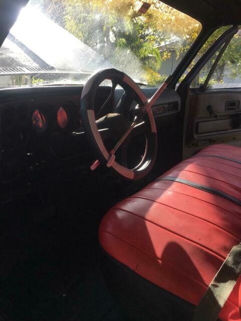 1975 Black Chevrolet Blazer Convertible