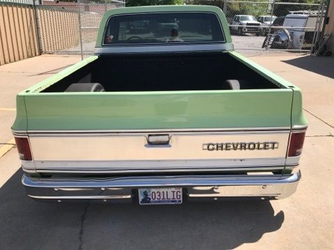1975 Green Chevrolet Silverado 1500 Standard Cab Pickup