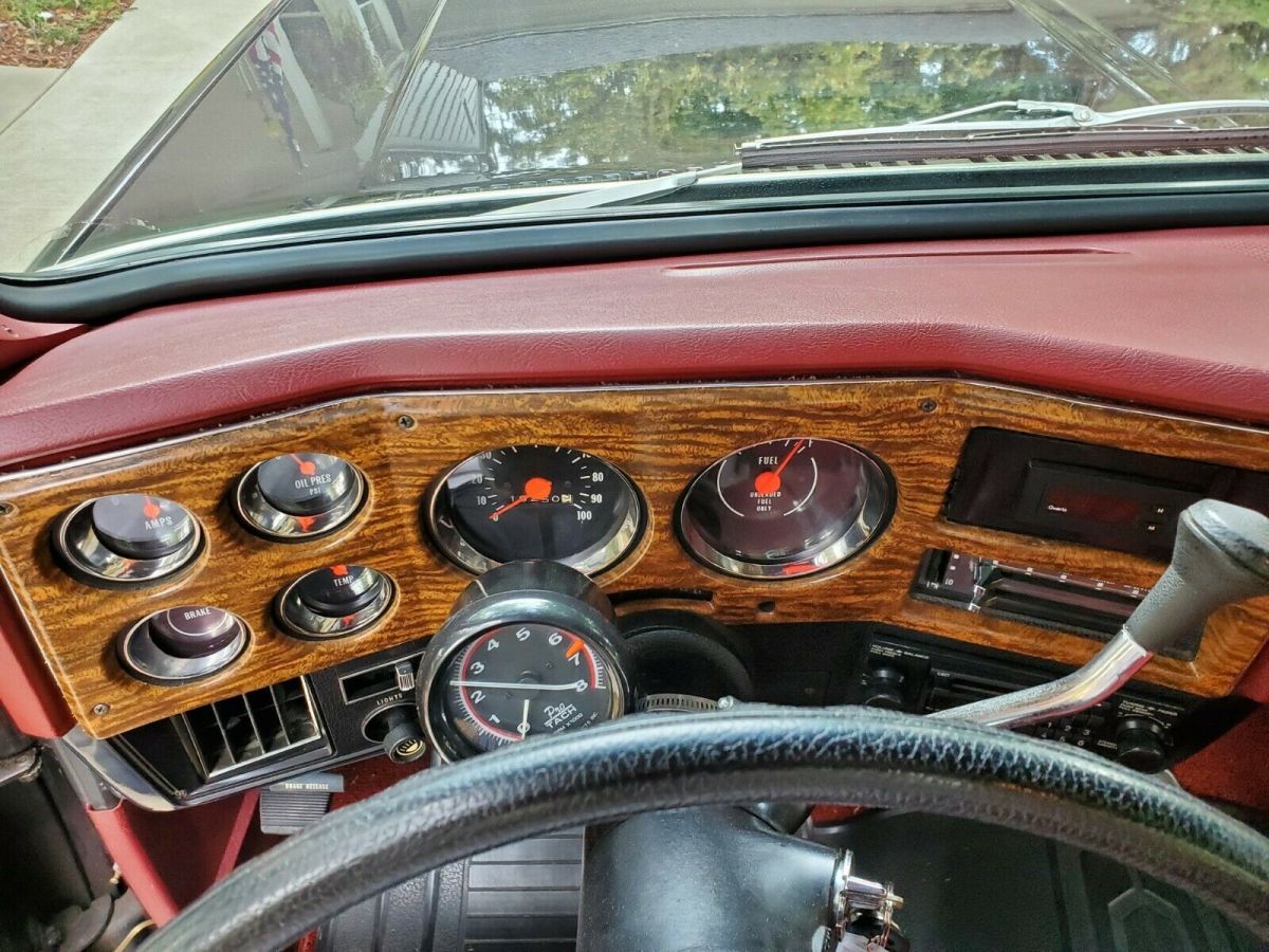 1975 Black Chevrolet Silverado Pickup