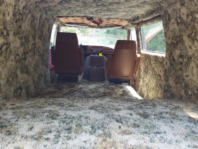 1975 Gold Chevrolet C10 Panel Van Camper