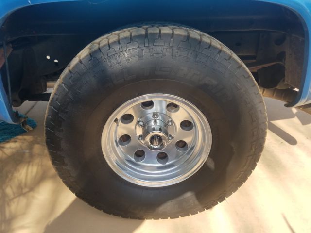 1975 Blue Chevrolet Blazer Cab & Chassis