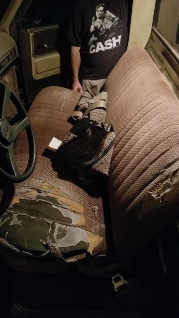 1975 Teal/ white Chevrolet C-10 Standard Cab Pickup