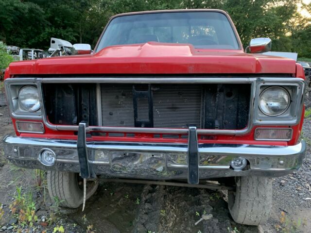 1975 Orange Chevrolet C/K Pickup 3500 Standard Cab Pickup