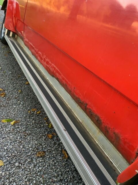 1975 Red Chevrolet CG11 Van Camper
