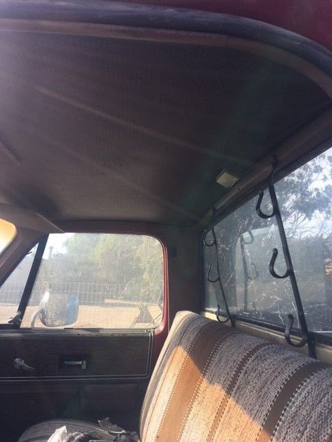 1975 Red Chevrolet Cheyenne Standard Cab Pickup