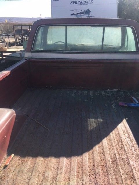 1975 Red Chevrolet Cheyenne Standard Cab Pickup