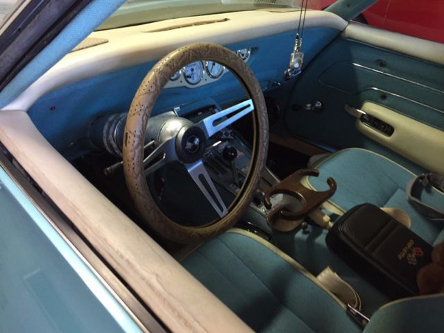 1975 Blue Chevrolet Corvette Coupe