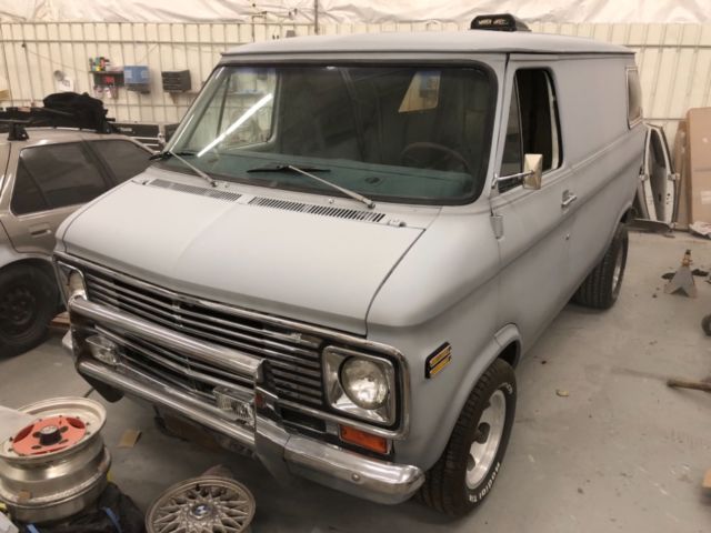 1975 Gray Chevrolet G10 Van Shorty