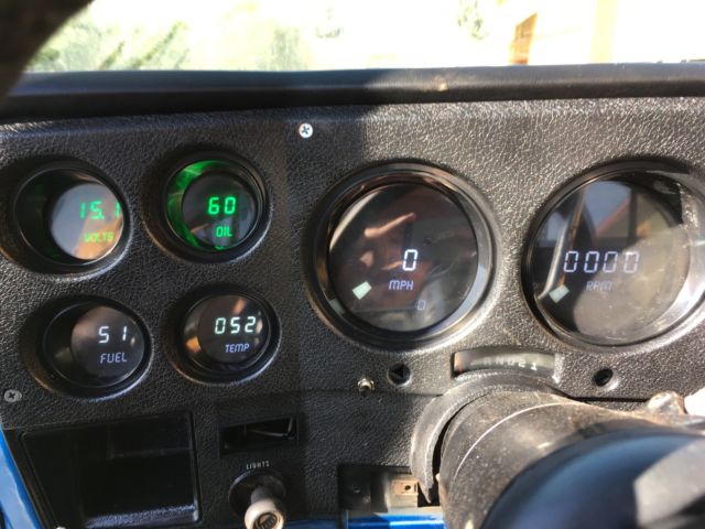 1975 blue Chevrolet C/K Pickup 1500