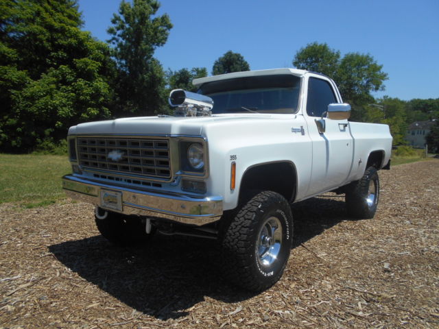1975 White Chevrolet Other Pickups Standard Cab Pickup