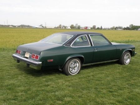 1975 Green Chevrolet Nova Hatchback