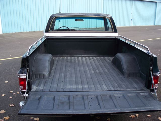 1975 Black Chevrolet C-10 Standard Cab Pickup