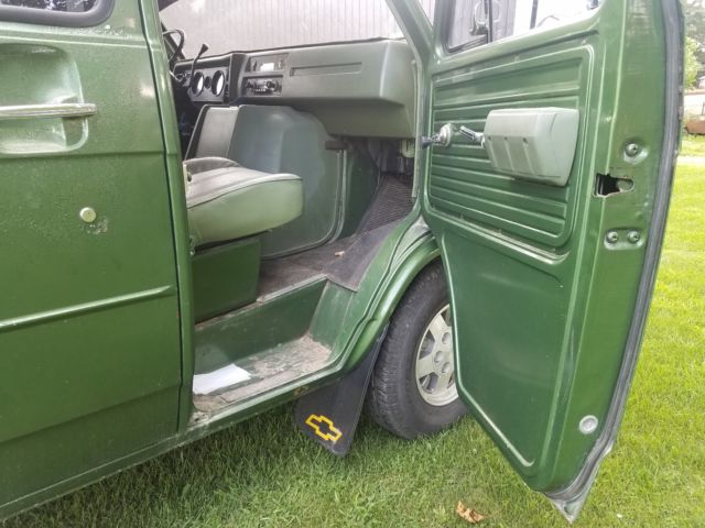 1975 Green Chevrolet G20 Van Van